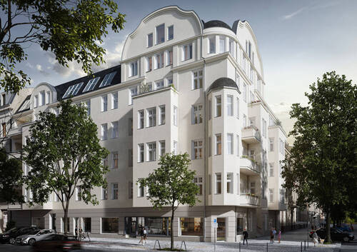 Außenvisualisierung - Galerie-Penthouse nahe Ku`damm mit Top-Ausstattung, Loft-Ambiente und Sonnendeck