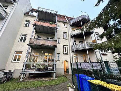 Balkonanlage - 4 Zimmer Etagenwohnung zum Kaufen in Zwickau-Pölbitz