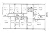 GRUNDRISS 1-2 OG - 1 Zimmer Mehrfamilienhaus, Wohnhaus in Frauenstein