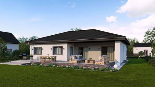 Ansicht Garten - 2 Zimmer Bungalow zum Kaufen in Zweibrücken