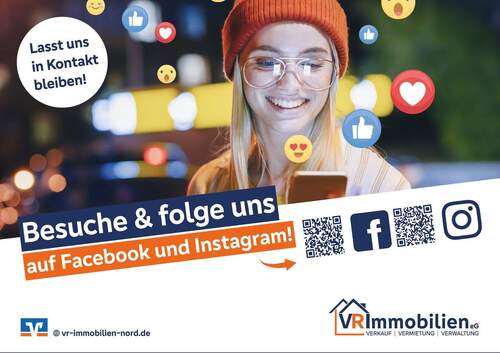Besuche & folge uns auf Facebook und Instagram - 