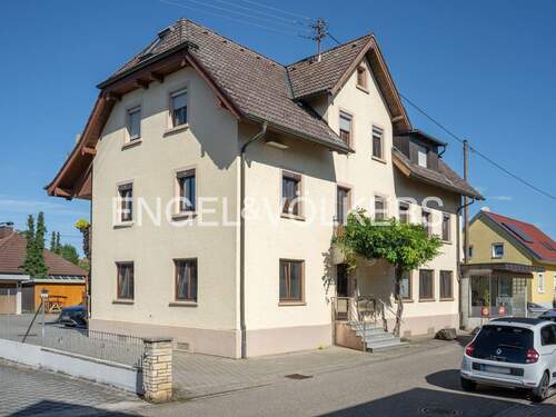 Seitliche Ansicht mit Hofeinfahrt - 