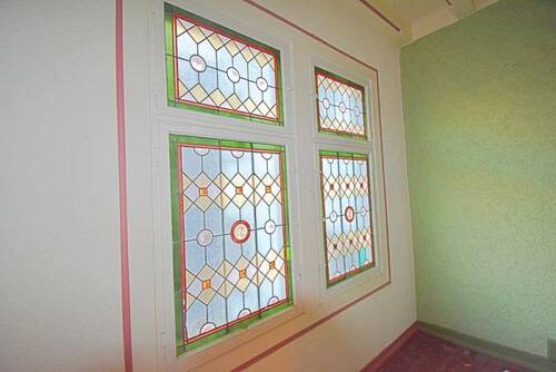 Buntglasfenster Treppenhaus - 