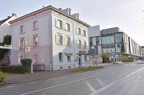 Hausansicht - Denkmalgeschütztes Wohn- und Geschäftshaus in repräsentativer City-Lage von Konstanz