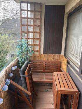 Balkon - 3 Zimmer Etagenwohnung in Köln