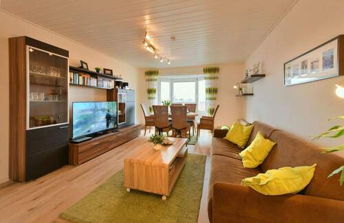 Wohnzimmer - Etagenwohnung mit 46,00 m&sup2; in Wangerooge zum Kaufen