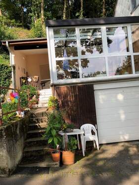 Wintergarten über der Garage - 