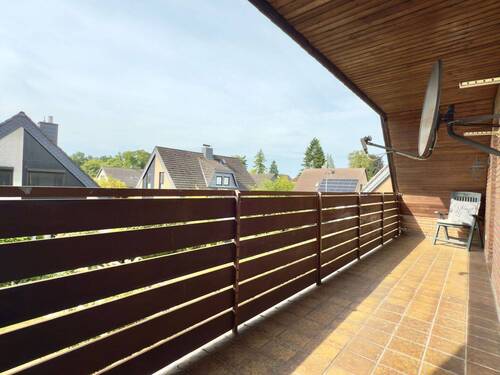 großer Balkon - 