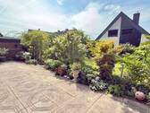 Blick von der Terrasse zum Garten - 