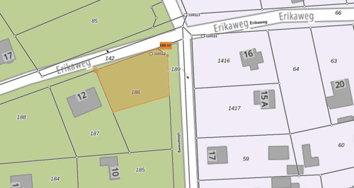 Teilstück Erikaweg.png - Grundstück in Borkheide