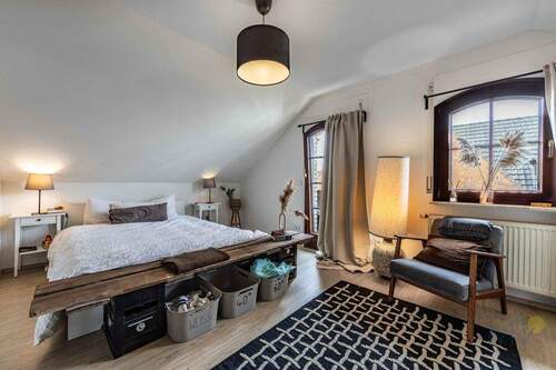 obere Wohnung Schlafzimmer - 