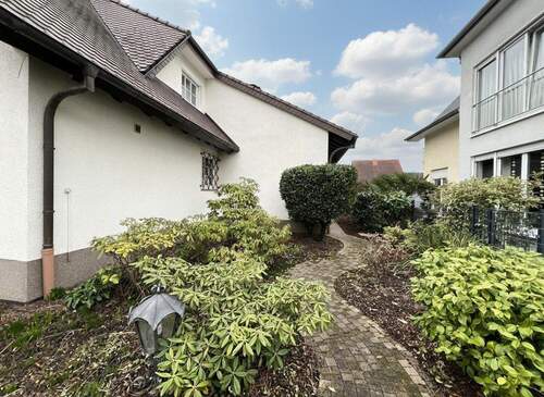 Haus Seitenansicht - 