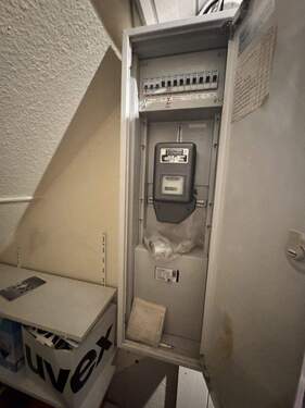 Stromkasten mit Zähler - 