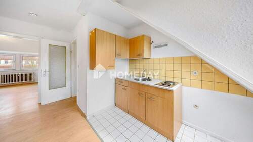Küche 2 - Etagenwohnung mit 32,80 m&sup2; in Schwanewede zum Kaufen