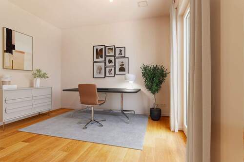 Homeoffice - VISUALIESIERTE MÖBLIERUNG - 