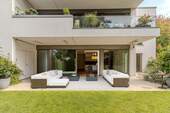 Terrasse - VISUALIESIERTE MÖBLIERUNG - 