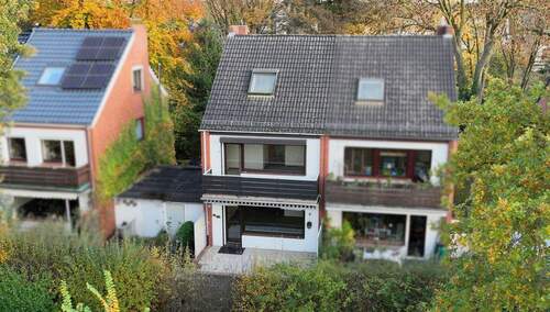  Gartenansicht - 4 Zimmer Mehrfamilienhaus, Wohnhaus zum Kaufen in Bremen
