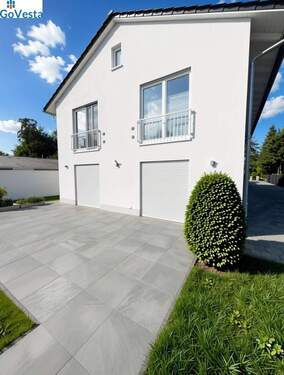 Terrassenansicht - 5 Zimmer Doppelhaushälfte zur Miete in Blankenfelde-Mahlow