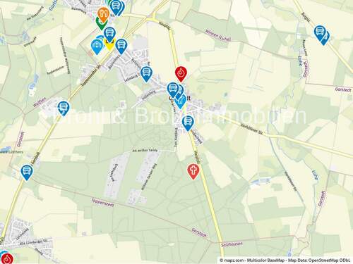 Geolyzer Kartenausschnitt - 