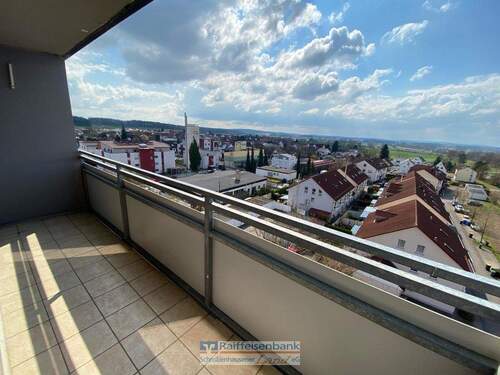 großer Balkon - 