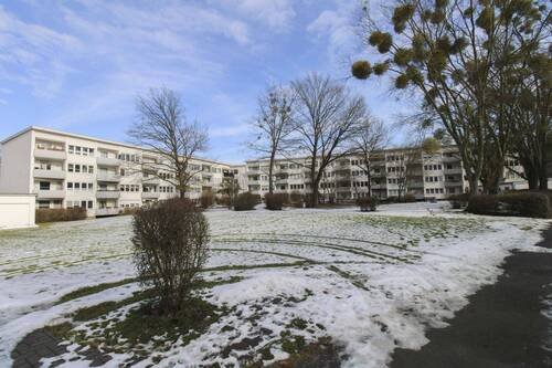 Außenansicht von hinten - 3 Zimmer Etagenwohnung zum Kaufen in Wolfsburg
