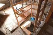 ...Platz für eine separate Treppe... - 