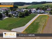 Grundstück mit Markierung - Sonniges Baugrundstück in Villenbach-Hausen