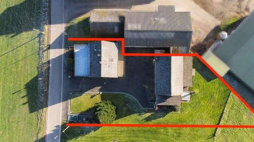 Lageplan (Grundstück) - Einfamilienhaus mit 128,00 m&sup2; in Hausen (Wied) zum Kaufen