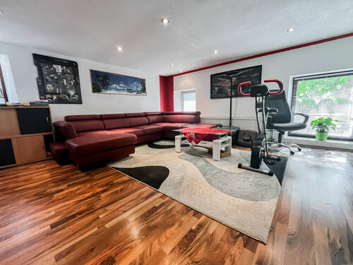 Wohnzimmer - 7 Zimmer Einfamilienhaus in Mulfingen / Eberbach