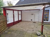 Der überdachte Terrassenbereich - 