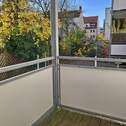 Balkon zum Innenhof - 3 Zimmer Etagenwohnung zur Miete in Schwerin