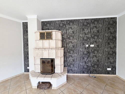 Wohnzimmer mit Kamin - 