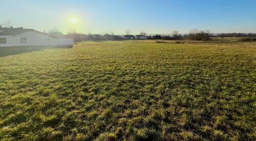 Blick Westen - Grundstück in Pähl