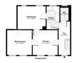 Grundriss Erdgeschoss Einheit 2 - 