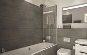 Badezimmer mit Badewanne - 3 Zimmer Etagenwohnung zum Kaufen in Potsdam