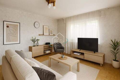 virtuelle Möblierung Wohnzimmer - 