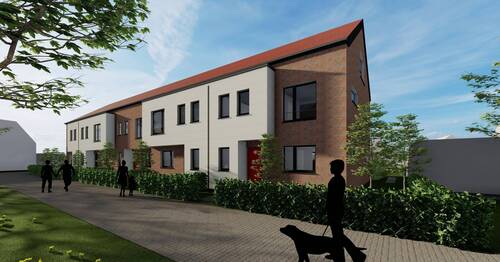 Eingangsansicht - 4 Zimmer Reihenendhaus in Gütersloh