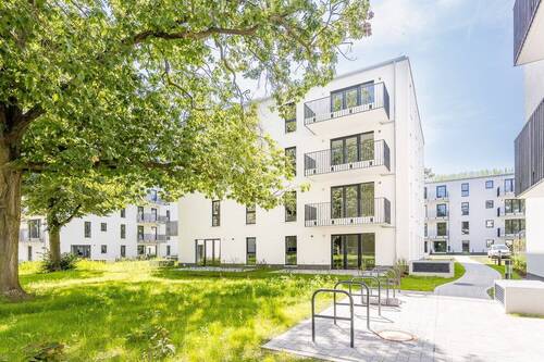 Außenansicht Terrasse - 4 Zimmer Etagenwohnung zum Kaufen in Königs Wusterhausen