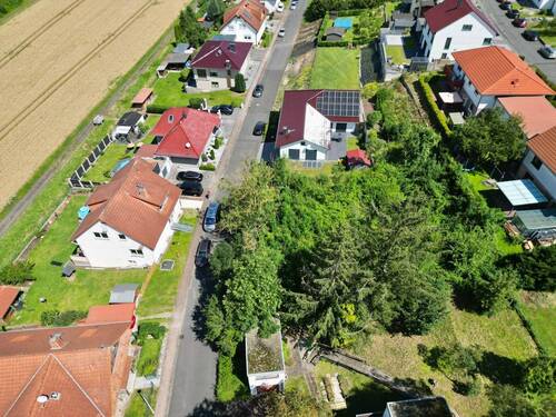 Luftbildaufnahme (1) - Ihr neues Zuhause im Grünen! Attraktives Baugrundstück in Edermünde mit Gestaltungsmöglichkeiten