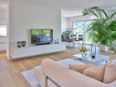 Beispiel-Wohn-Essbereich - Reihenendhaus mit 91,00 m² in München zum Kaufen