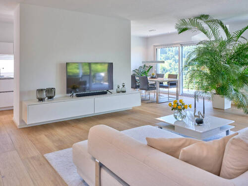 Beispiel-Wohn-Essbereich - Reihenendhaus mit 91,00 m² in München zum Kaufen