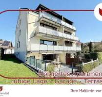 Möbliertes Apartment - Sonnenterrasse - Gartenanteil - Garage - Leichlingen