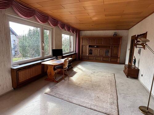 Wohnzimmer - 4 Zimmer Bungalow in Paderborn