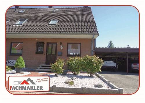 Titel - Objekt 141 - Familienfreundliches Endreihenhaus mit großem Garten und sonniger Terrasse in ruhiger Lage auf Erbpachtgrundstück.