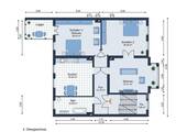 Grundriss Wohnung 3 - 2. Obergeschoss - 
