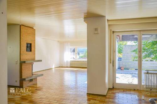 Wohnzimmer mit Terrassenzugang - 