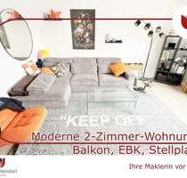 Stilvoll sanierte DG-Wohnung: Dachbalkon, Einbauküche, PKW-Stellplatz - Leichlingen