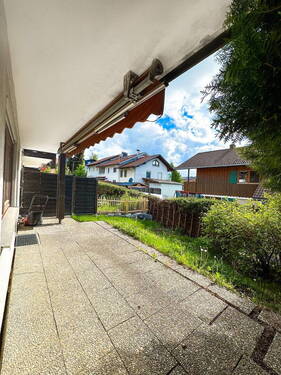 Terrasse und Garten - Etagenwohnung mit 58,50 m&sup2; in Simmerberg zum Kaufen