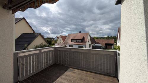 Westbalkon - RESERVIERT++Platz für Gemütlichkeit - Dreizimmerwohnung im schönen Möhrendorf++