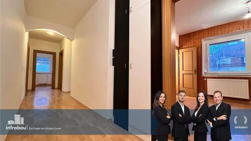 Flur - Etagenwohnung mit 76,40 m&sup2; in Augsburg / Kriegshaber zum Kaufen